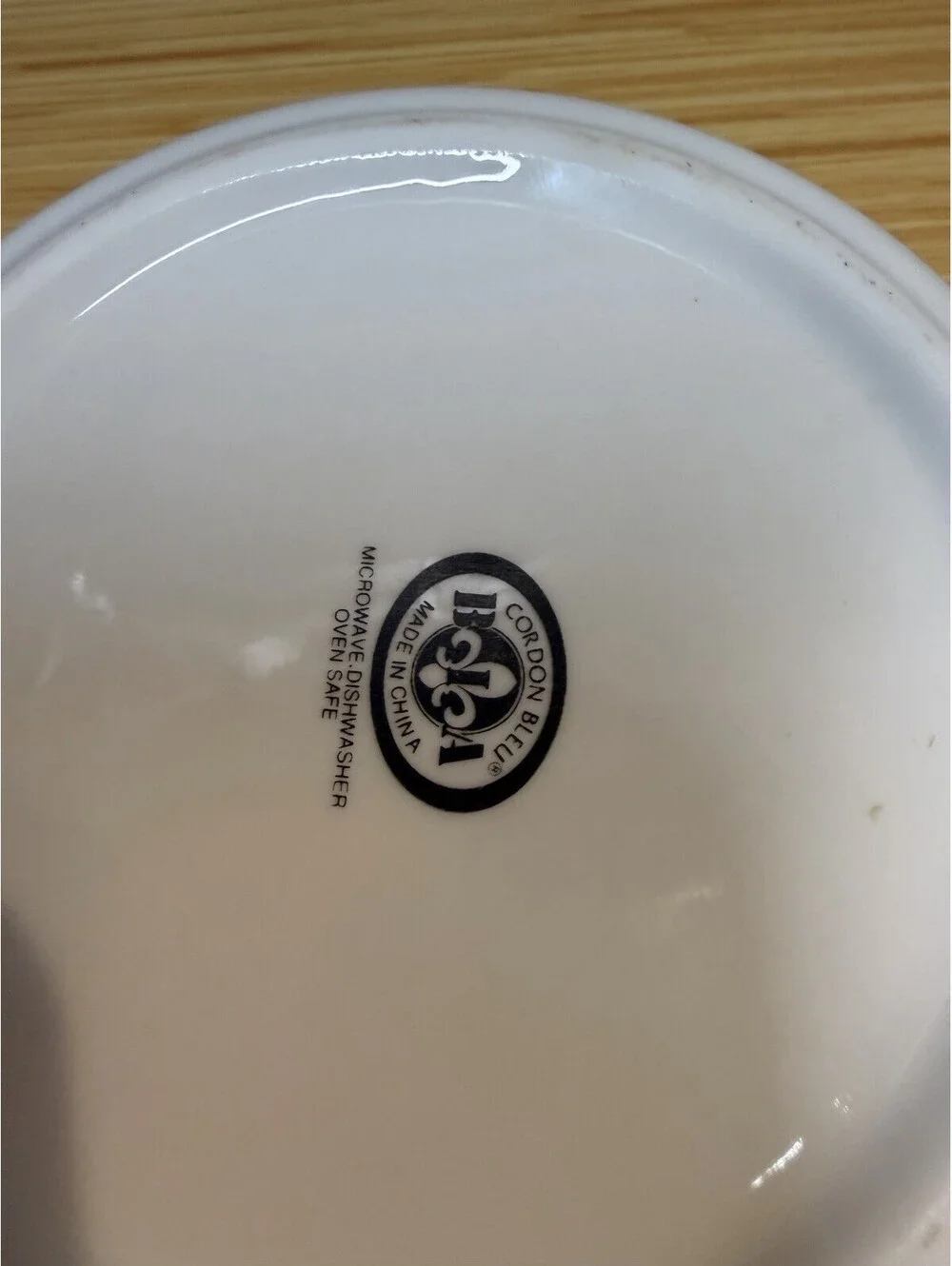 2 Le Cordon Bleu Porcelain Escargot Baking Dishes *